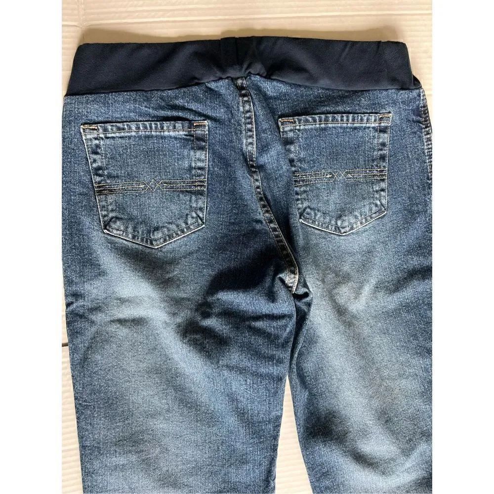 Motherhood Maternity size Small pull on boot cut jeans - Picture 10 of 10